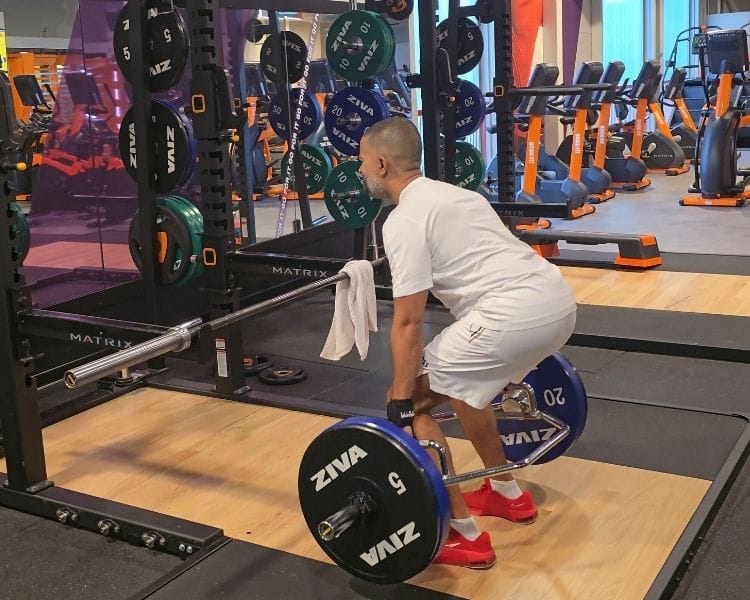 Personal training sessie deadlift MBE Almere