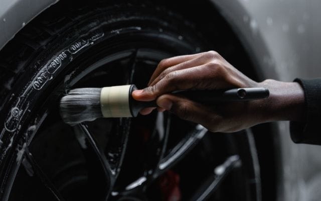 Velg detailing close-up